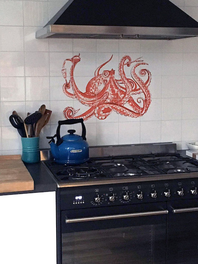 tile panel octopus