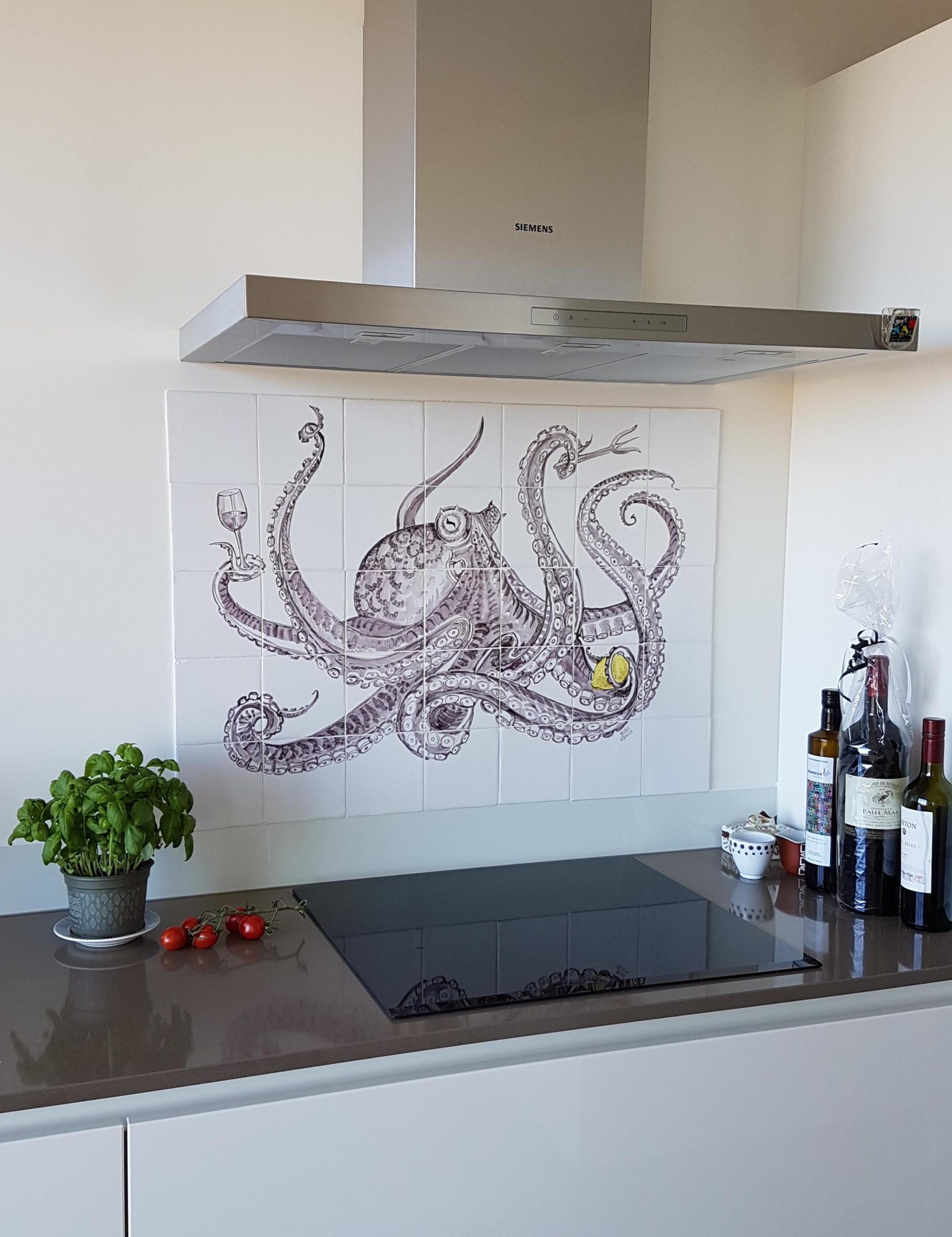 tile panel octopus