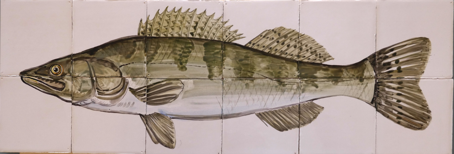 tile panel fish