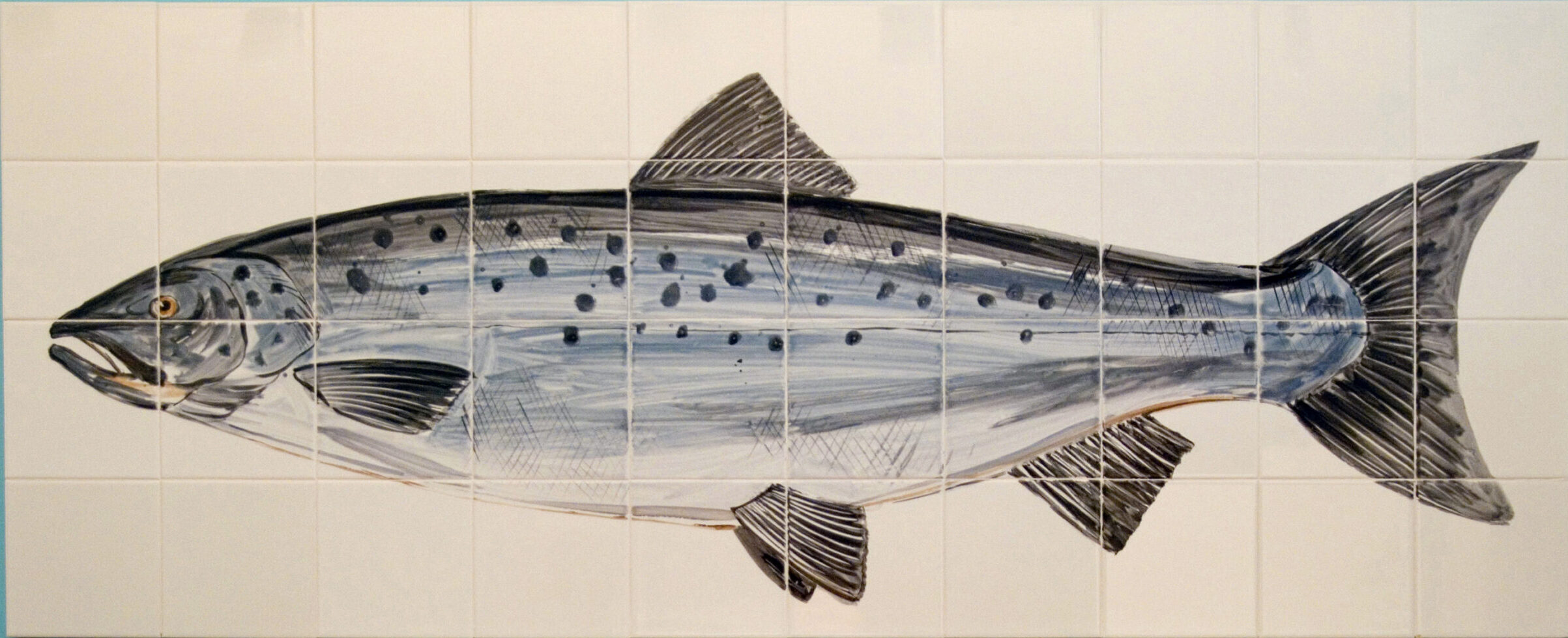 fish tile panel