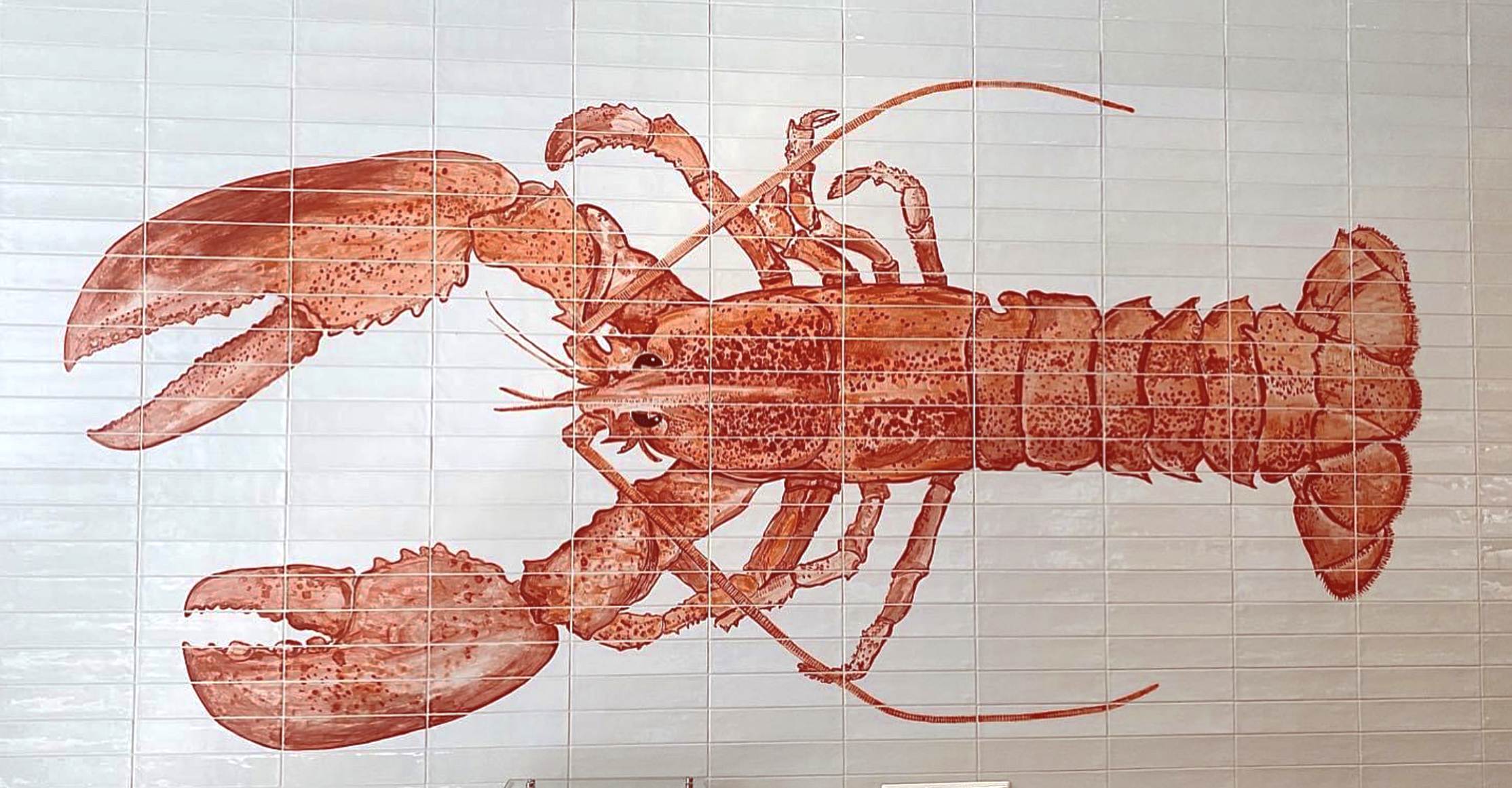 Lobster tile panel