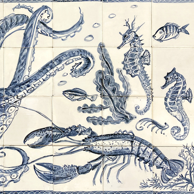 sea world tile panel