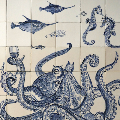 sea world tile panel