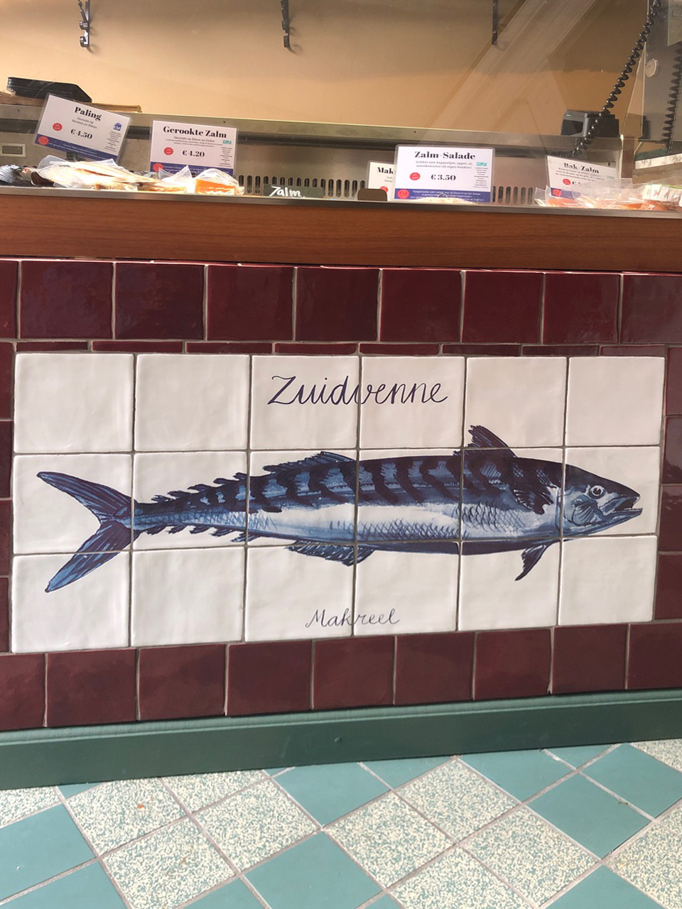 fishmonger tile panel